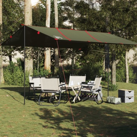 Lona de camping impermeable verde oliva 451x420 cm | Foro24|Onlineshop| Casa, Jardín y Más Foro24.es