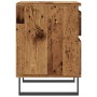 Mesita de noche madera ingeniería madera envejecida 40x35x50 cm de , Mesitas de noche - Ref: Foro24-857436, Precio: 64,02 €, ...