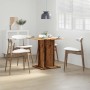 Aged engineered wood dining table 80x80x75 cm by , Kitchen and dining tables - Ref: Foro24-855810, Price: 68,59 €, Discount: %