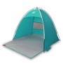 Waterproof green beach tent for 3 people | Foro24|Onlineshop| Casa, Jardín y Más Foro24.es