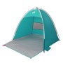 Waterproof green beach tent for 3 people | Foro24|Onlineshop| Casa, Jardín y Más Foro24.es