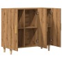 Engineered wood oak artisan sideboard 90x34x80 cm | Foro24|Onlineshop| Casa, Jardín y Más Foro24.es