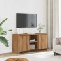 Handcrafted oak engineered wood TV stand 102x37.5x52.5cm | Foro24|Onlineshop| Casa, Jardín y Más Foro24.es