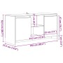 Mueble de TV madera ingeniería roble artesanal 102x37,5x52,5cm de , Muebles TV - Ref: Foro24-856783, Precio: 81,24 €, Descuen...