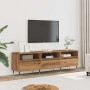 Engineered wood TV stand in artisan oak, 150x30x44.5 cm by , TV Furniture - Ref: Foro24-857186, Price: 107,28 €, Discount: %