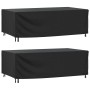 Cubiertas de muebles jardín 2uds impermeable 420D 229x113x73 cm de , Fundas para muebles de jardín - Ref: Foro24-3196421, Pre...