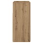 Aparador luces LED madera ingeniería roble artisan 80x35x75 cm de , Aparadores - Ref: Foro24-856362, Precio: 103,58 €, Descue...