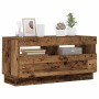 TV stand with LED lights, aged engineered wood, 80x35x40 cm | Foro24|Onlineshop| Casa, Jardín y Más Foro24.es