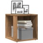 Mesa auxiliar de madera de ingeniería roble artisan 33x33x34 cm de , Mesas auxiliares - Ref: Foro24-856717, Precio: 32,51 €, ...