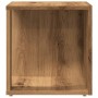 Artisan oak engineered wood side table 33x33x34 cm by , Side tables - Ref: Foro24-856717, Price: 32,51 €, Discount: %