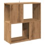 Engineered wood oak artisan bookshelf 60x24x63 cm by , Bookcases and shelves - Ref: Foro24-856729, Price: 44,59 €, Discount: %