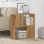 Engineered wood oak artisan bookshelf 60x24x63 cm by , Bookcases and shelves - Ref: Foro24-856729, Price: 44,59 €, Discount: %