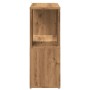 Engineered wood oak artisan bookshelf 60x24x63 cm by , Bookcases and shelves - Ref: Foro24-856729, Price: 44,59 €, Discount: %