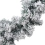 Weihnachtskranz mit grünen LED-Lichtern aus PVC, 5 m | Foro24|Onlineshop| Casa, Jardín y Más Foro24.es