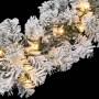 Christmas garland with green PVC LED lights 5 m | Foro24|Onlineshop| Casa, Jardín y Más Foro24.es