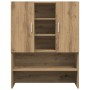 Washing machine cabinet in artisan oak, 70.5x25.5x90 cm by , Accessories for washing machines and dryers - Ref: Foro24-856638...