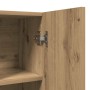 Washing machine cabinet in artisan oak, 70.5x25.5x90 cm by , Accessories for washing machines and dryers - Ref: Foro24-856638...