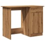 Escritorio de madera de ingeniería roble artisan 100x50x76 cm de , Escritorios - Ref: Foro24-855955, Precio: 94,76 €, Descuen...