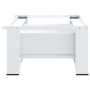 Soporte pedestal para lavadora con cajón blanco de , Accesorios para lavadoras y secadoras - Ref: Foro24-4009868, Precio: 77,...