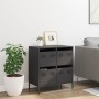 Cold-rolled black steel sideboard 68x39x73.5 cm by , Sideboards - Ref: Foro24-851256, Price: 189,01 €, Discount: %