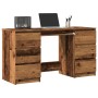 Aged engineered wood desk 140x50x77 cm by , Desks - Ref: Foro24-855960, Price: 187,02 €, Discount: %