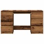 Escritorio madera de ingeniería envejecida 140x50x77 cm | Foro24|Onlineshop| Casa, Jardín y Más Foro24.es