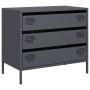 Cold-rolled steel sideboard in anthracite color, 68x39x58.5 cm by , Sideboards - Ref: Foro24-851294, Price: 165,95 €, Discoun...