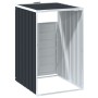 Anthracite steel garbage container shed 72x81x115 cm | Foro24|Onlineshop| Casa, Jardín y Más Foro24.es