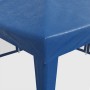 Carpa para fiestas con 8 paredes de malla HDPE azul 4x4 m | Foro24|Onlineshop| Casa, Jardín y Más Foro24.es