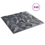 Paneles de pared 48 uds XPS amatista gris 50x50 cm 12 m² de , Recubrimiento de paredes - Ref: Foro24-4100053, Precio: 120,78 ...