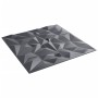 Paneles de pared 12 uds XPS amatista gris 50x50 cm 3 m² | Foro24|Onlineshop| Casa, Jardín y Más Foro24.es