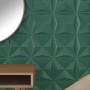 Paneles de pared 24 uds XPS origami verde 50x50 cm 6 m² | Foro24|Onlineshop| Casa, Jardín y Más Foro24.es