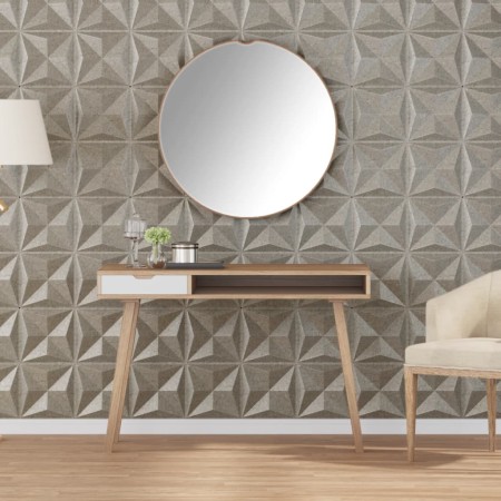 Wall panels 48 pcs XPS origami Beton 50x50 cm 12 m² | Foro24|Onlineshop| Casa, Jardín y Más Foro24.es