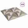 Wall panels 48 pcs XPS origami Beton 50x50 cm 12 m² | Foro24|Onlineshop| Casa, Jardín y Más Foro24.es