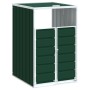 Green steel garbage container shed 72x81x115 cm by , Waste container supports - Ref: Foro24-4006171, Price: 100,43 €, Discoun...