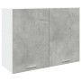 Armario colgante contrachapada gris hormigón 80x31x60 cm de , Armarios de cocina - Ref: Foro24-856109, Precio: 53,54 €, Descu...