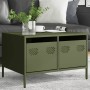 TV stand made of cold-rolled steel in olive green, measuring 68x50x43.5 cm. | Foro24|Onlineshop| Casa, Jardín y Más Foro24.es