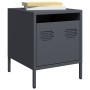 Bedside tables 2 units anthracite gray steel 35x39x43.5 cm | Foro24|Onlineshop| Casa, Jardín y Más Foro24.es