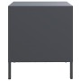 Bedside tables 2 units anthracite gray steel 35x39x43.5 cm | Foro24|Onlineshop| Casa, Jardín y Más Foro24.es