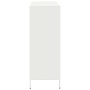 Aparador de acero blanco 101,5x39x103,5 cm de , Aparadores - Ref: Foro24-851393, Precio: 254,04 €, Descuento: %