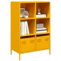 Mustard yellow steel sideboard 68x39x103.5 cm | Foro24|Onlineshop| Casa, Jardín y Más Foro24.es