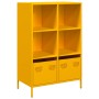 Aparador acero amarillo mostaza 68x39x103,5 cm | Foro24|Onlineshop| Casa, Jardín y Más Foro24.es