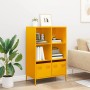 Mustard yellow steel sideboard 68x39x103.5 cm | Foro24|Onlineshop| Casa, Jardín y Más Foro24.es