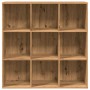 Oak artisan bookshelf 98x29x97.5 cm by , Bookcases and shelves - Ref: Foro24-855969, Price: 90,63 €, Discount: %