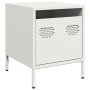 White steel bedside table 35x39x43.5 cm | Foro24|Onlineshop| Casa, Jardín y Más Foro24.es