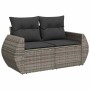 7-piece garden sofa set with gray synthetic rattan cushions | Foro24|Onlineshop| Casa, Jardín y Más Foro24.es