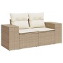 Garden set with 7 pieces of sofas and beige synthetic rattan cushions. by , Garden sets - Ref: Foro24-3327341, Price: 641,68 ...