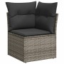 7-piece garden sofa set with gray synthetic rattan cushions | Foro24|Onlineshop| Casa, Jardín y Más Foro24.es