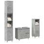 Set muebles de baño 2 piezas madera contrachapada gris hormigón | Foro24|Onlineshop| Casa, Jardín y Más Foro24.es