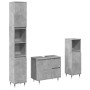 Set muebles de baño 2 piezas madera contrachapada gris hormigón | Foro24|Onlineshop| Casa, Jardín y Más Foro24.es